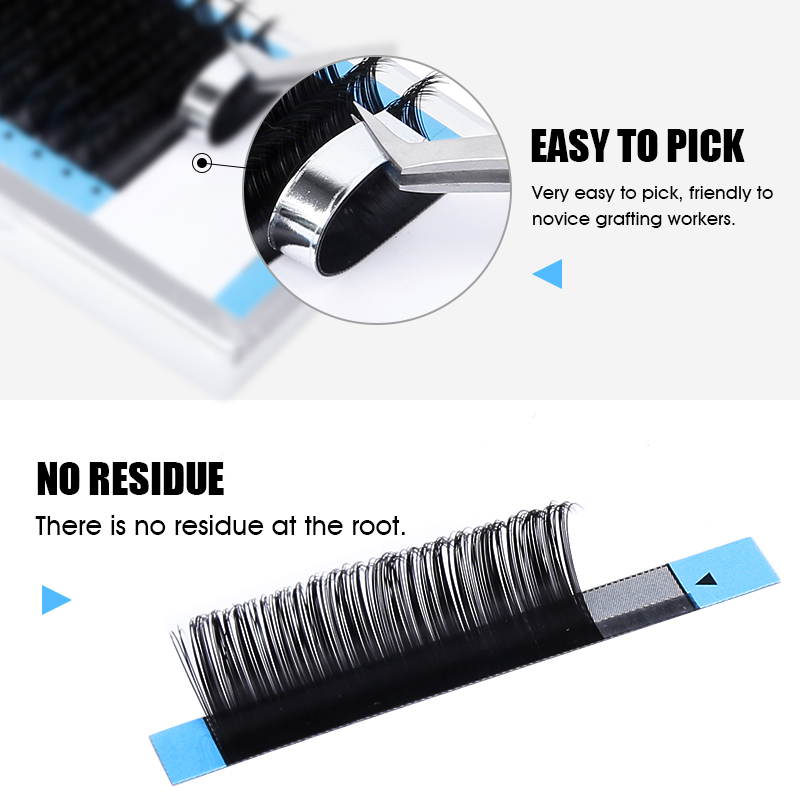 MASSCAKU 0.05/0.07/0.10/0.15mm – Eyelash Extension Russian recenzja i cena