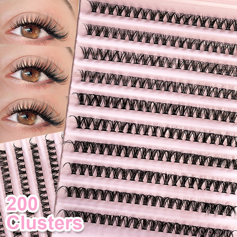 Rzęsy pojedyncze, kępki rzęs 8 – Eyelash Extension Look recenzja i cena