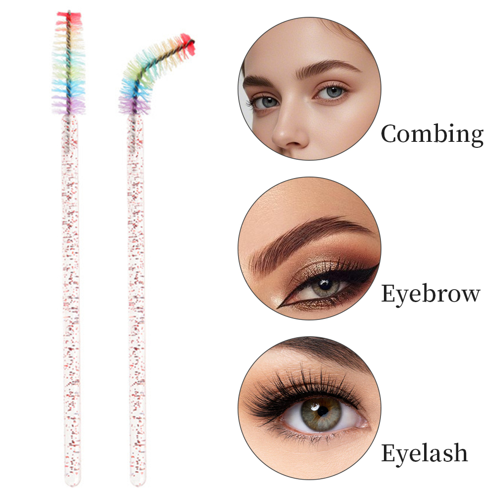 50 SZT. Tęczowe Kryształowe Pę – Eyelash Extension Look recenzja i cena