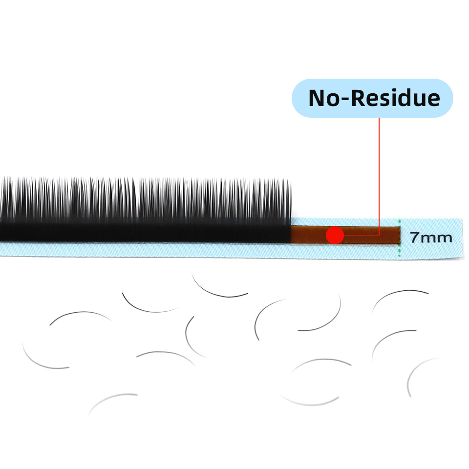 Lower Lashes Mix 5 6 7mm Botto – Eyelash Extension Human Hair recenzja i cena