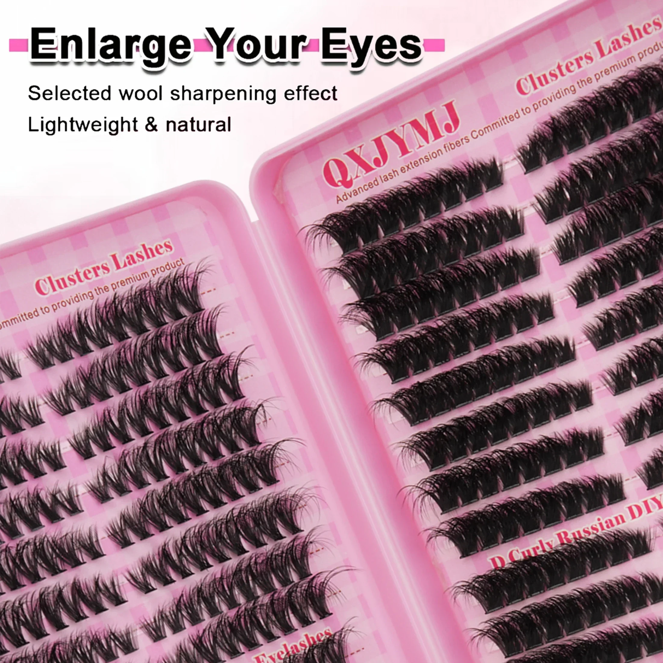 32 rzędy, kręcone, w stylu „D” – Eyelash Extension Russian recenzja i cena
